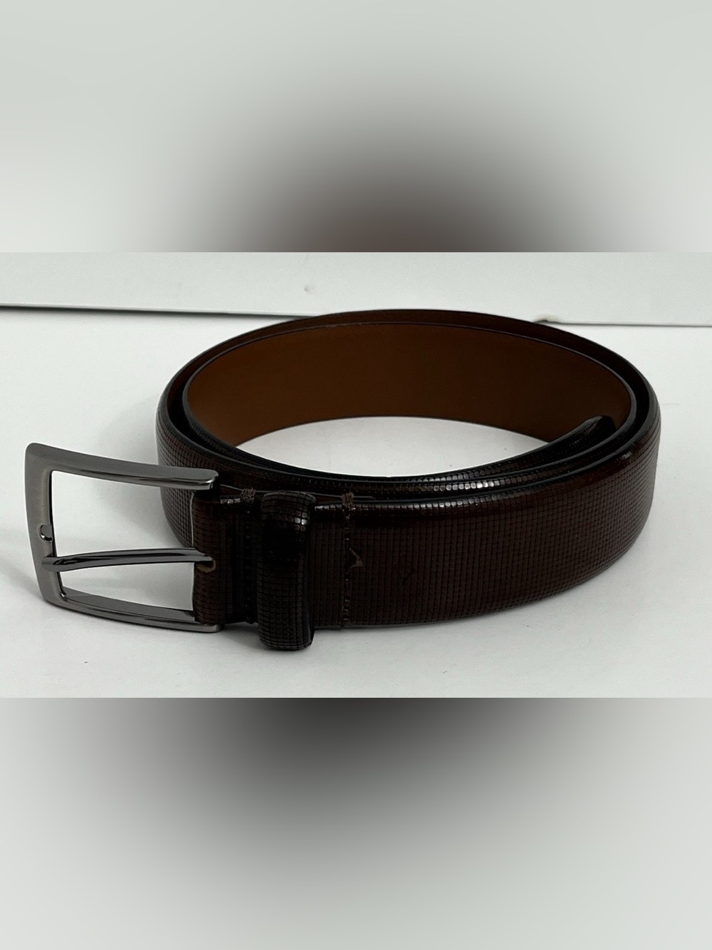 Joseph Abboud Black Leather Belt